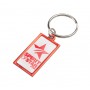 Metal Keyrings - Rainbow Keyring (20x40mm rectangle)-Ind