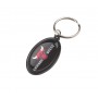 Metal Keyrings - Rainbow Keyring (25x45mm oval) - Indent
