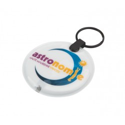 Metal Keyrings - Press-Light Keyring - Indent