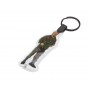 Metal Keyrings - Press-Light Keyring - Indent