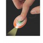 Metal Keyrings - Press-Light Keyring - Indent