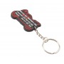 Metal Keyrings - Metropolis Keyring