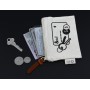 Tote & Calico Bags - Calico Card & Key Pouch 8.5cm x 13cm