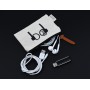 Tote & Calico Bags - Calico Earphone Pouch 8.5cm x 13cm