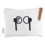 Tote & Calico Bags - Calico Earphone Pouch 12.5cm x 17cm