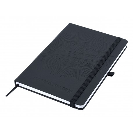 Promotional Journals & Noteboooks - Designa Deboss Carnival Notebook A5 Air