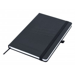 Promotional Journals & Noteboooks - Designa Deboss Carnival Notebook A5 Sea