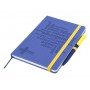 Designa Deboss Linen Notebook A5 Sea