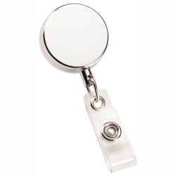 Reusable Coffee Cups - Metal - Metal Zip Pull Badge Holder