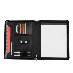 Leather Compendiums - Cutter & Buck® A4 Zippered Compendium