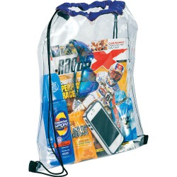 Bottle Openers - Rally Clear Drawstring Sportspack