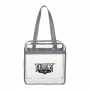 Non Woven Bags - Game Day Clear Zippered Safety Tote