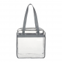 Non Woven Bags - Game Day Clear Zippered Safety Tote