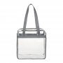 Game Day Clear Zippered Safety Tote