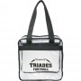 Non Woven Bags - Game Day Clear Zippered Safety Tote