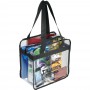 Non Woven Bags - Game Day Clear Zippered Safety Tote