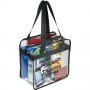 Game Day Clear Zippered Safety Tote