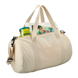 Tote & Calico Bags - 5 oz. Cotton 18inch Barrel Duffel