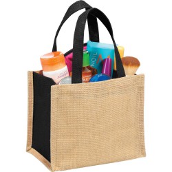 Calico & Jute Bags - Mini Jute Gift Tote
