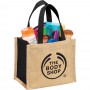 Calico & Jute Bags - Mini Jute Gift Tote