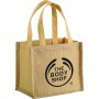 Calico & Jute Bags - Mini Jute Gift Tote