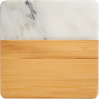 Coasters - Marble and Bamboo Coaster