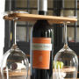 Wine Holders and Carriers - Wine Bottle Glass Carrier