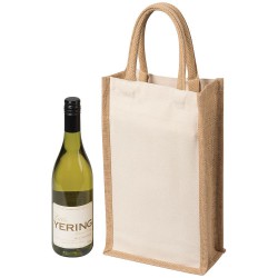 Wine Holders and Carriers - Two Bottle Canvas Wine Carrier