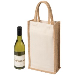 Two Bottle Canvas Wine Carrier