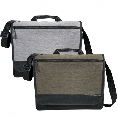 Faded Tablet Messenger Bag