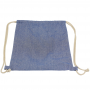 Duffle Bags & Sacks - Melange Custom Dyed Drawstring Bag