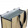 Laminated Jute Cooler bag