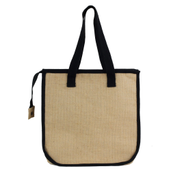 Calico & Jute Bags - Laminated Jute Shopper with Insulation