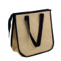 Calico & Jute Bags - Laminated Jute Shopper with Insulation