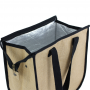 Calico & Jute Bags - Laminated Jute Shopper with Insulation