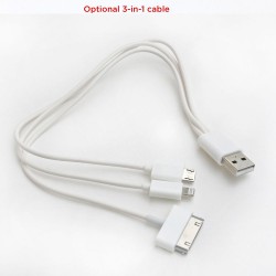 USB Hubs & Cables - 3-in-1 Cable for Power Banks