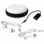 Portable Headphones - Sound Off Earbuds and Splitter