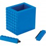 Business Desk Accessories - Office Block 3 in 1 Pen Pot