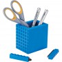 Business Desk Accessories - Office Block 3 in 1 Pen Pot