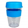 Reusable Coffee Cups - Tritan Carry Cup with Lid and Band 360ml