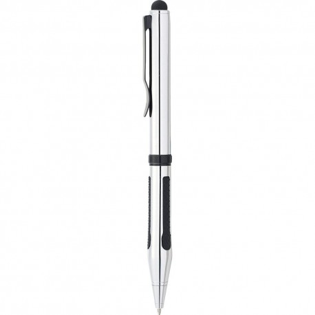 Metal Promotional Pens - Elleven™ Triple Grip Ballpoint Stylus