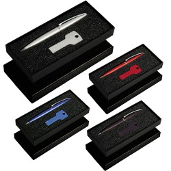 Business Gifts - Gift Set with USB8011 Key USB & 627 Grobisen Pen