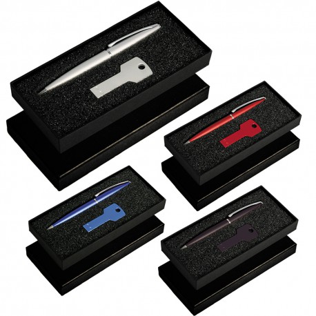 Gift Set with USB8011 Key USB & 627 Grobisen Pen