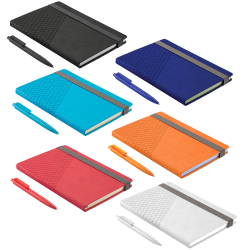 Business Gifts - Geo Notebook and Pen Set