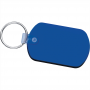 Metal Keyrings - Rectangular Soft Key Tag