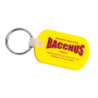 Metal Keyrings - Rectangular Soft Key Tag