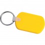 Metal Keyrings - Rectangular Soft Key Tag