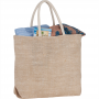 Herringbone Jute Tote