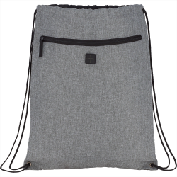 Duffle Bags & Sacks - Graphite Drawstring Sportspack w/ Earbud