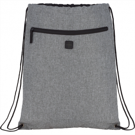 Duffle Bags & Sacks - Graphite Drawstring Sportspack w/ Earbud